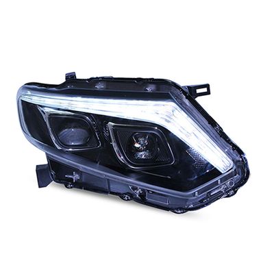 14-16 Assemblaggio dei fari X-Trail con lenti a LED modificate e segnale di svolta dell'acqua corrente