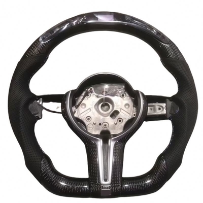 Volante in fibra di carbonio BMW con pelle perforata per M3 M5 F20 F22 F30 F31 F36