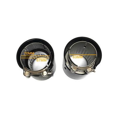 Fibra di carbonio di coda posteriore tubo di scarico Muffler punta per BMW Serie M 1234567 Modifica