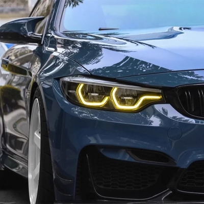 Altri colori Occhi d'angelo giallo limone DRL Far LED per BMW F80 M3 F32 F82 M4 F36