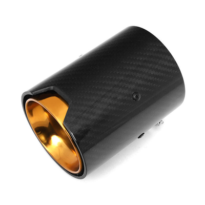Fibra di carbonio di coda posteriore tubo di scarico Muffler punta per BMW Serie M 1234567 Modifica