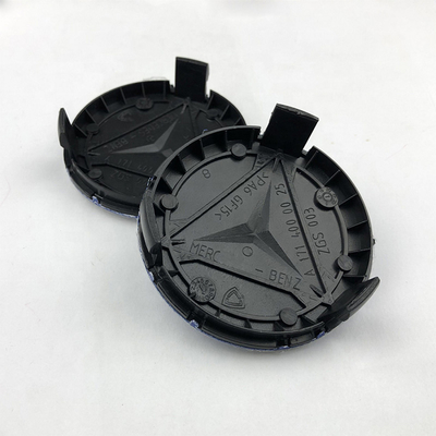 Nero Blu 75mm Ruota Rame Hub Caps Ruota Centro Caps Per Mercedes Benz A1714000025