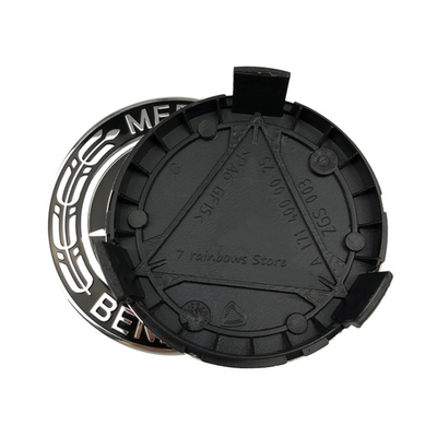 Nero Blu 75mm Ruota Rame Hub Caps Ruota Centro Caps Per Mercedes Benz A1714000025