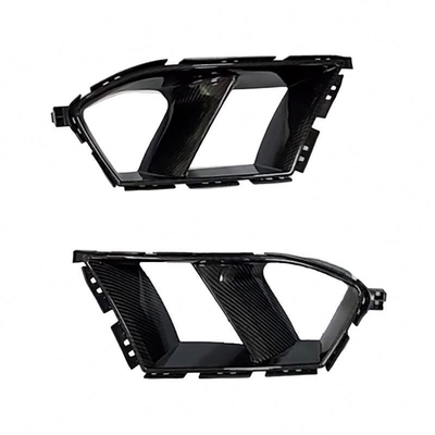Sostituzione/riparazione MP Style Pre-Preg Dry Carbon Fiber Front Bumper Vents Per BMW Serie 3 G80 M3 G82 M4