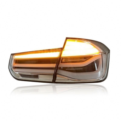 Facile installazione luce posteriore per BMW Serie 3 F30 F35 LCI 2013 Bianco trasparente Lens LED