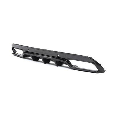 Fibra di carbonio reale diffusore di paraurti posteriore per Mercedes Benz W205 C250 Sport C43 C63 AMG 2015 2019