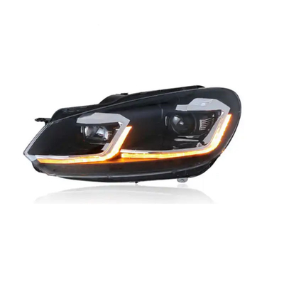 VW Golf 6 faro a LED DRL lampada di segnale HID Bi Xenon accessori per auto 2008-2012