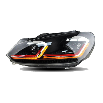 VW Golf 6 faro a LED DRL lampada di segnale HID Bi Xenon accessori per auto 2008-2012