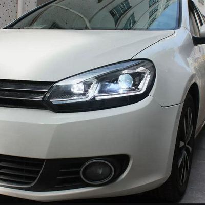 VW Golf 6 faro a LED DRL lampada di segnale HID Bi Xenon accessori per auto 2008-2012