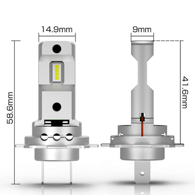 Lampade ad alta potenza a LED per auto Durata di vita 50000 ore Temperatura del colore 6000K