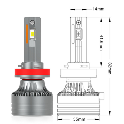 Lumi a LED impermeabili IP65 per automobili universali H1 H4 H19 H7 H18 H8 H11 9005 9006 9012