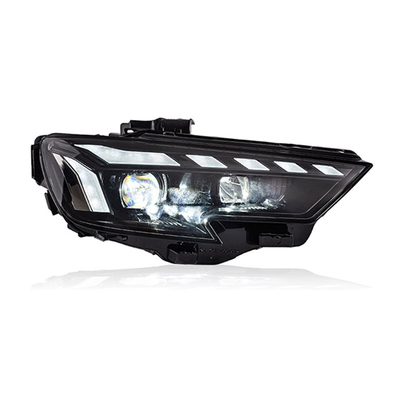 2017-2020 Audi A3 assemblaggio proiettore con lente a LED modificata acqua corrente e segnale di svolta