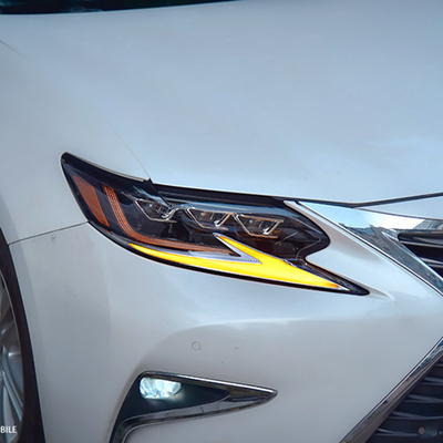 Lampade diurne a LED e fari a LED a tre occhi per l'assemblaggio dei fari Lexus ES