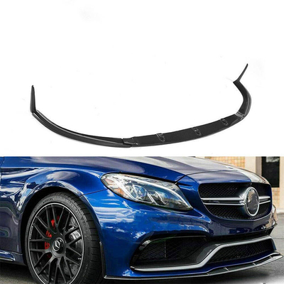 Proiettile anteriore di fibra di carbonio per Mercedes Benz C63 AMG a due porte 2015-2019 100% testato