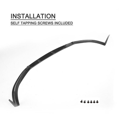 Proiettile anteriore di fibra di carbonio per Mercedes Benz C63 AMG a due porte 2015-2019 100% testato