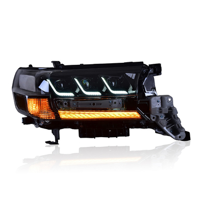 Toyota Land Cruiser 16-20 luci diurne a LED con segnali di svolta dell'acqua corrente