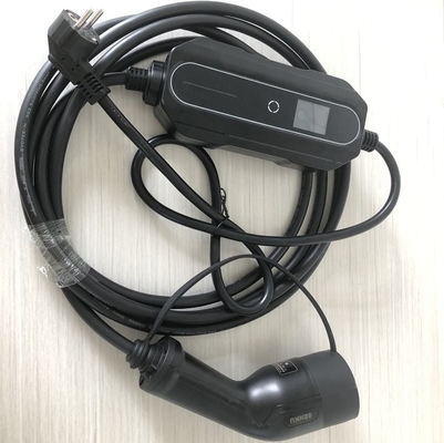 Stazione di ricarica delle batterie delle auto elettriche Caricatore portatile per veicoli elettrici Modalità 2 IEC 62196 Fast AC 8A-16A