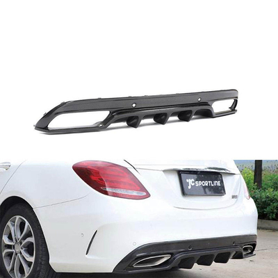 Aggiorna la tua Mercedes Benz W205 C250 Sport con il diffusore della spina posteriore in fibra di carbonio