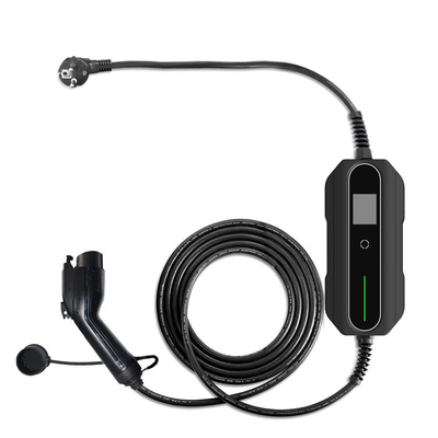 Stazione di ricarica portatile Modalità 2 Sae J1772 16A Ev Cavo di ricarica 5m Cavo certificato TUV