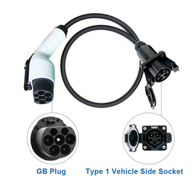 Adattatore di stazione di ricarica per auto elettrica J1772 a GBT 32A 250V AC Temperatura di funzionamento 30 50