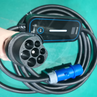 GBT caricabatterie per veicoli elettrici portatili tipo1/tipo2 Veicoli elettrici con corrente regolabile 16A/32A