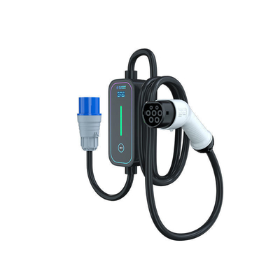 Caricabatterie per veicoli elettrici portatili da 7 kW per la ricarica a bordo a temperatura ambiente da -30°C a 50°C