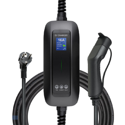 Caricabatterie per veicoli elettrici 16A 3.6KW con classificazione IP66 e tensione di uscita AC 220V 20%