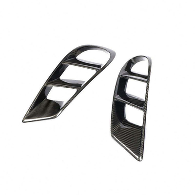 Altre fibre di carbonio Grill Frame Front Air Vent Outlet Cover Trim per Mercedes Benz CLS W218 Sport 2014-2017