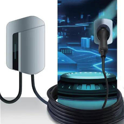Caricabatterie per veicoli elettrici domestici a 3 fasi da 22 kW tipo 2 Wallbox EV Charger per corrente di uscita standard GB