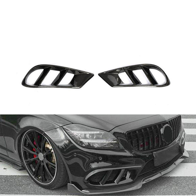 Copertura di ventilazione del paraurti anteriore a carbonio per Mercedes Benz Cls W218