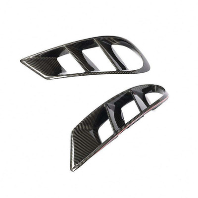Copertura di ventilazione del paraurti anteriore a carbonio per Mercedes Benz Cls W218