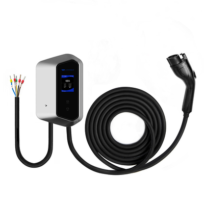 110-240V Voltaggio di ingresso 9kw 11kw Tipo 1 caricabatterie elettrica a parete con cavo di ricarica 5M TPE Jacket