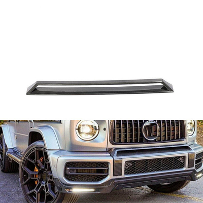 Fibra di carbonio di fronte a copribatterie Griglia di ventilazione per Mercedes Benz W463 W464 G55 G63 Amg 2019 2020