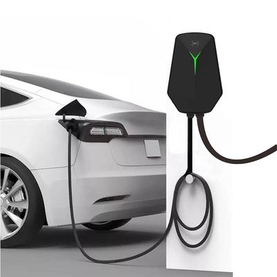 Wallbox Tipo 2 EV Wall Charger 32A 400V AC Charger Station Punto di ricarica 7KW Parcheggio