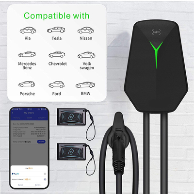 Wallbox Tipo 2 EV Wall Charger 32A 400V AC Charger Station Punto di ricarica 7KW Parcheggio