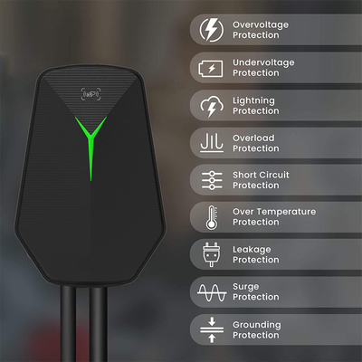 Wallbox Tipo 2 EV Wall Charger 32A 400V AC Charger Station Punto di ricarica 7KW Parcheggio