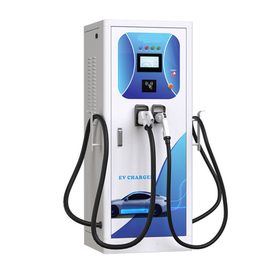 Carica veloce auto elettrica carica elettronica commerciale a corrente continua da 60 kW con connettore GB/TCHADEMO