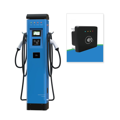 Caricabatterie elettriche a corrente alternata da 22 kW con lettore di carte di debito POS all'interno dello standard di interfaccia Type1/Type2