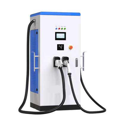 7 pollici touch screen 60KW CCS1/2 Single Gun DC Car Charger per la ricarica rapida