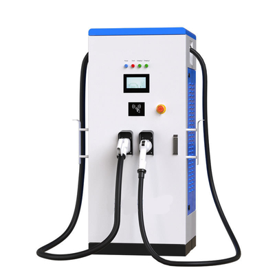 7 pollici touch screen 60KW CCS1/2 Single Gun DC Car Charger per la ricarica rapida