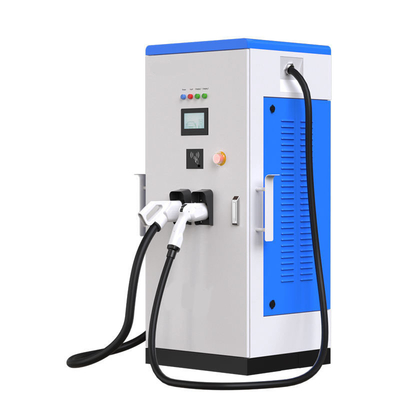 7 pollici touch screen 60KW CCS1/2 Single Gun DC Car Charger per la ricarica rapida