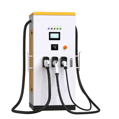 7 pollici touch screen 60KW CCS1/2 Single Gun DC Car Charger per la ricarica rapida