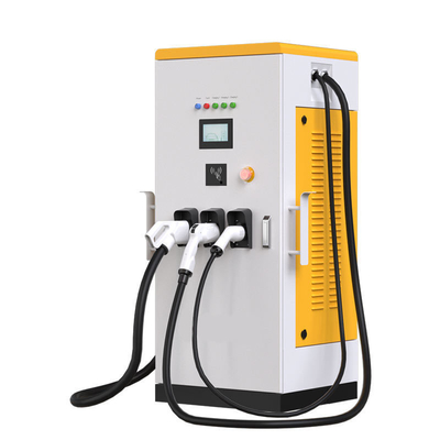 7 pollici touch screen 60KW CCS1/2 Single Gun DC Car Charger per la ricarica rapida