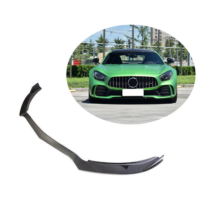 Mercedes Benz C63 AMG 2 porte 2015-2019 Labbro divisore paraurti anteriore personalizzato in fibra di carbonio