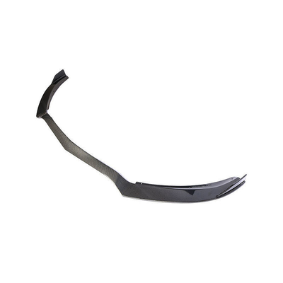Mercedes Benz C63 AMG 2 porte 2015-2019 Labbro divisore paraurti anteriore personalizzato in fibra di carbonio