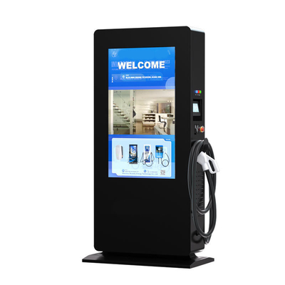 Carica con lunghezza del filo 5m CCS1/2 DC EV Fast Charger Electric Charger Car Station