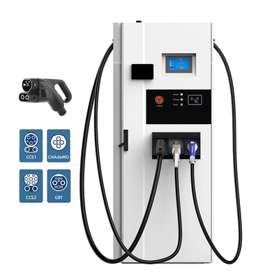 60-180KW CCS Standard IEC OCPP1.6J Caricabatterie EV a corrente continua Aggiornamento remoto e aggiornamento del software