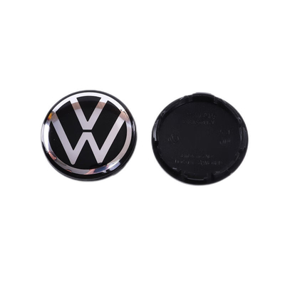Volkswagen Car Wheel Center Cover in plastica 68mm 56mm con design personalizzato blu