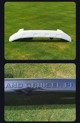 Toyota Land Cruiser Prado Serie Body Kit con Lexus LM Front Bumper e gonne laterali