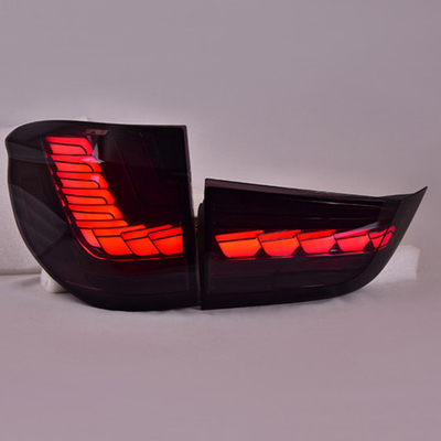 Lumiera di coda a LED a scala di drago dinamica con acqua corrente per BMW X5 2014-2018